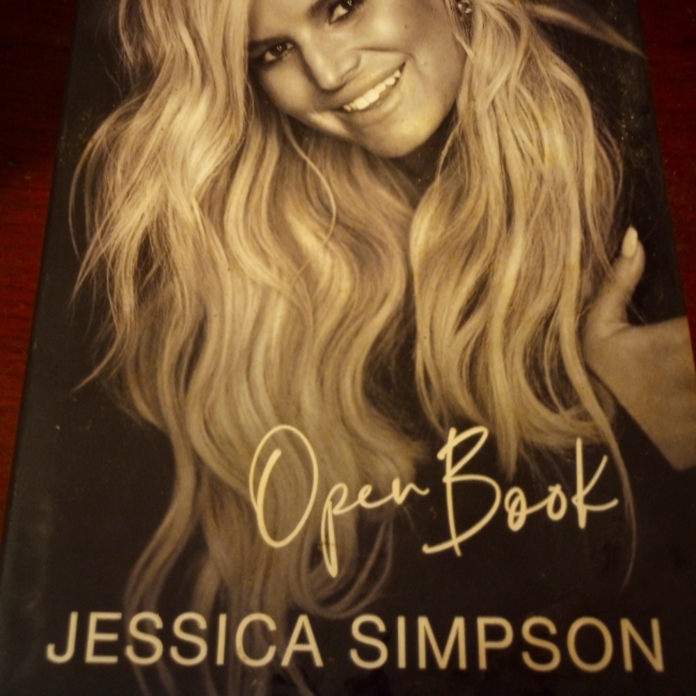 Jessica Simpson: Open Book hardcover book